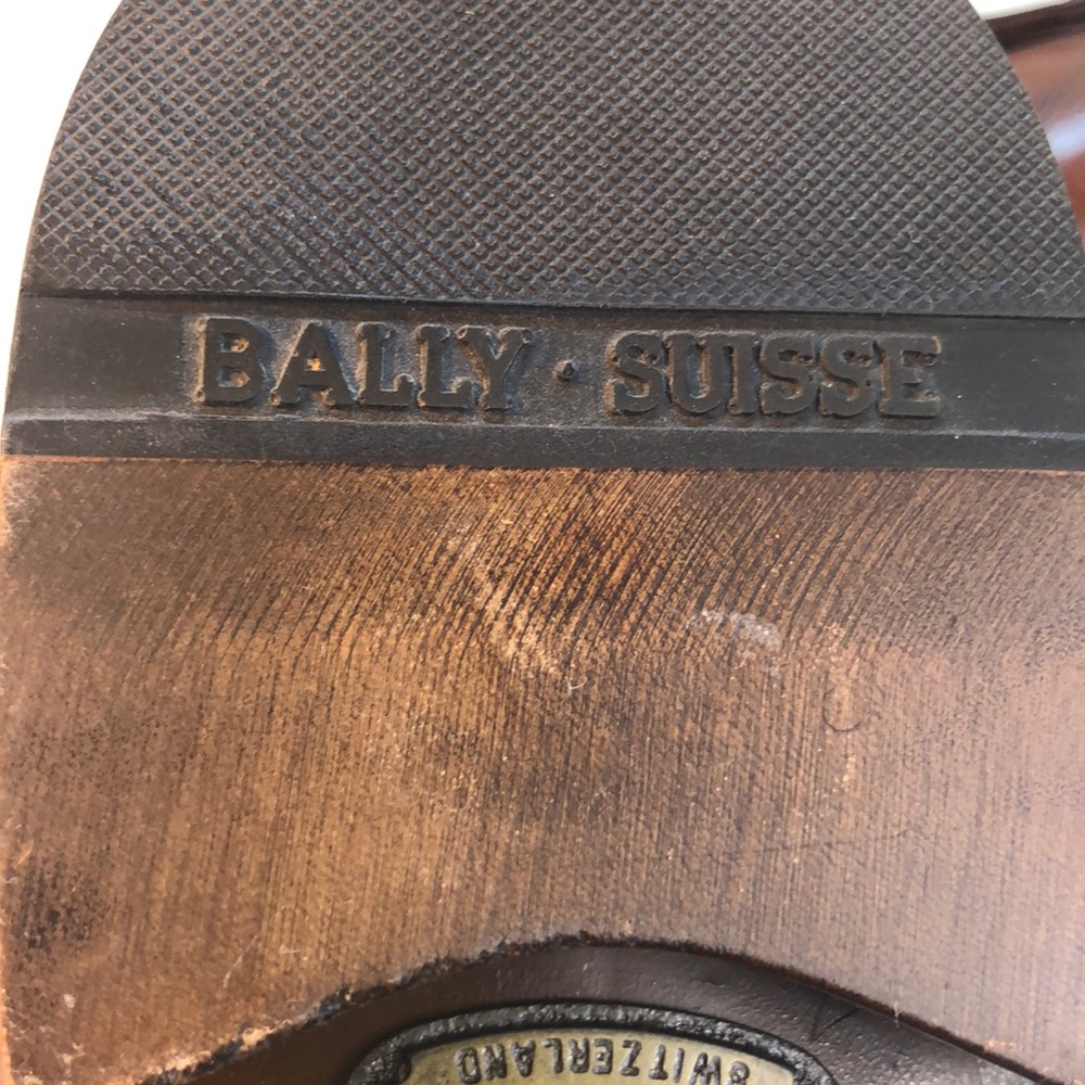 Bally Prestige Brown Leather Tassel Loafers Size 9 - Picture 8 of 10